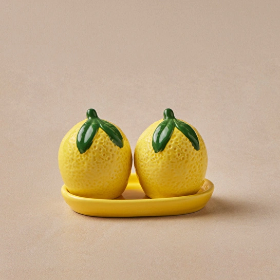 Karaca Lemon Tuzluk Biberlik 6,5 cm