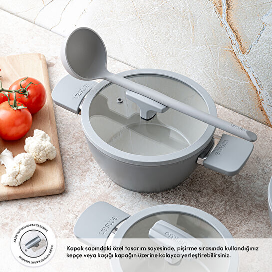 Emsan Swiss Crystal RS 6 Parça Midi Tencere Seti