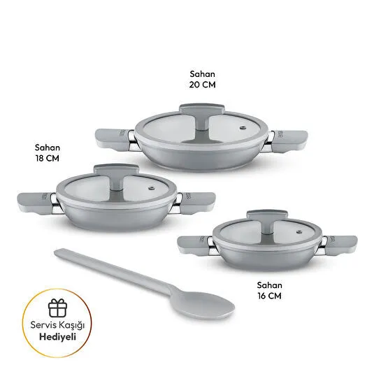 Emsan Swiss Crystal RS 6 Parça Sahan Seti