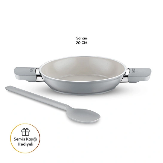 Emsan Swiss Cyrstal RS Sahan Gri 20 cm