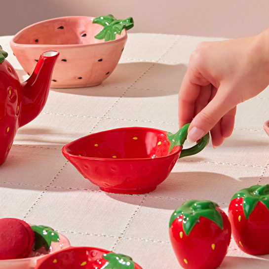 Karaca Strawberry Çerezlik 14 cm