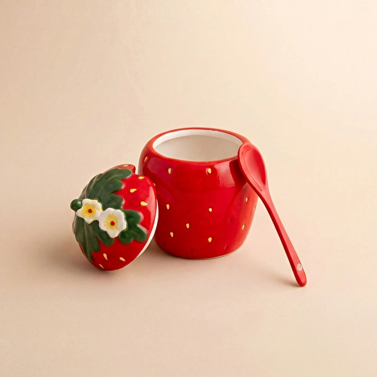 Karaca Strawberry Şekerlik 350 Ml