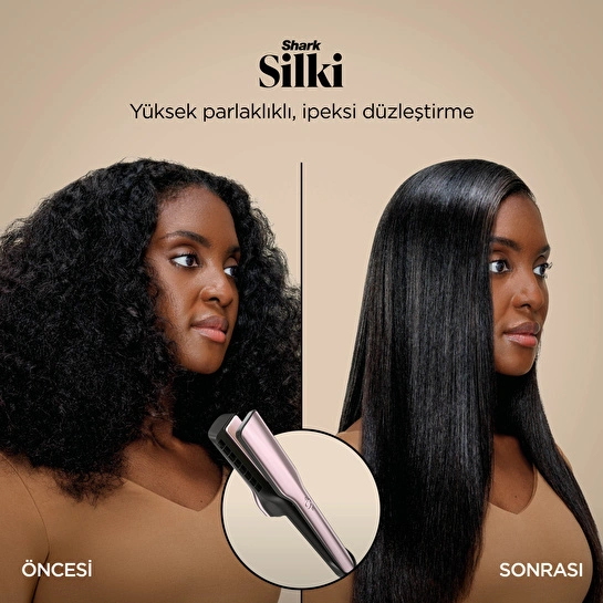 Shark Glam 5 Başlıklı Düz,Dalgalı ve Bukleli Çok Amaçlı Saç Şekillendirici - Pembe