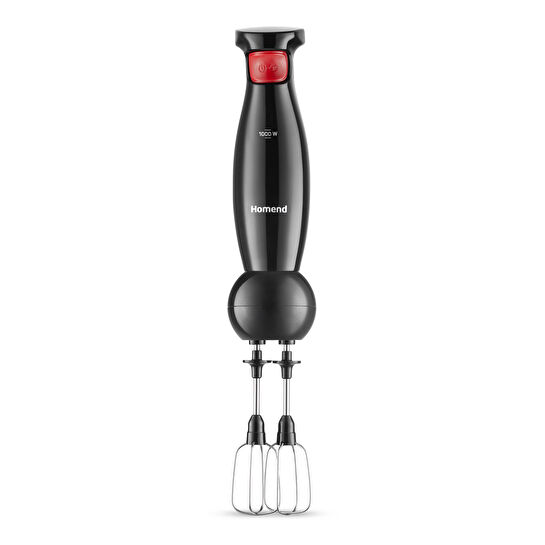 Homend Handmaid 1967H Blender Set Siyah Kırmızı