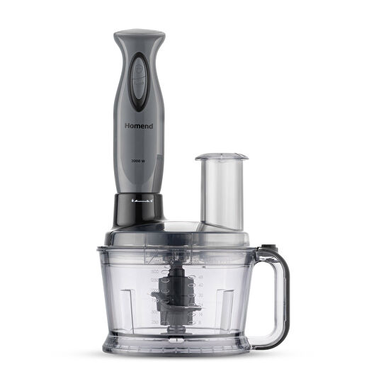 Homend Functionall 2851H Mutfak Robotu Antrasit Siyah