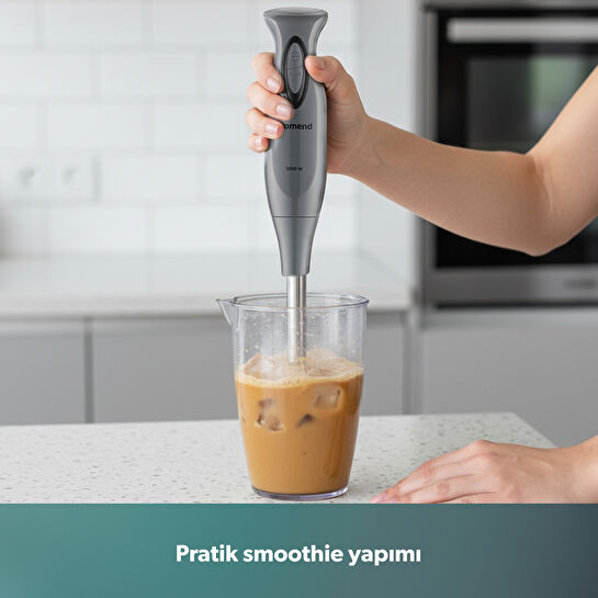 Homend Functionall 2851H Mutfak Robotu Antrasit Siyah