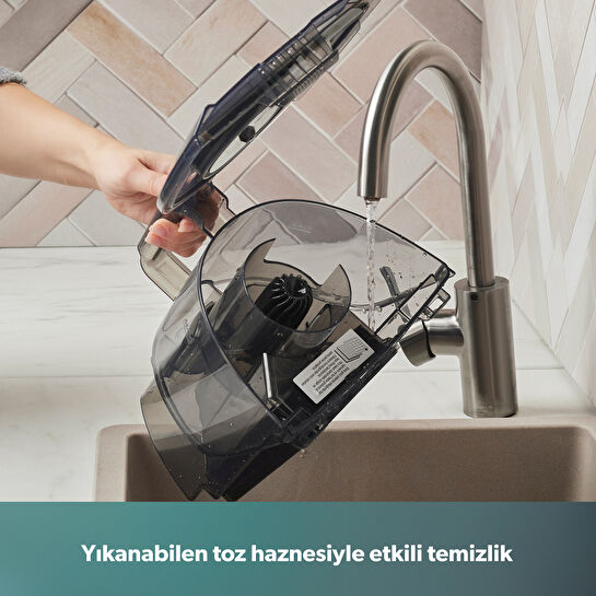 Homend Dustroyer 1255H Yatay Süpürge Kırmızı Siyah