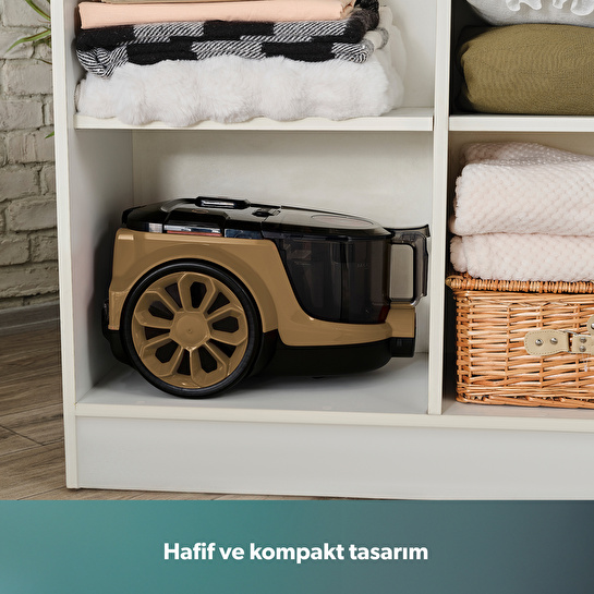 Homend Dustroyer 1255H Yatay Süpürge Kahverengi