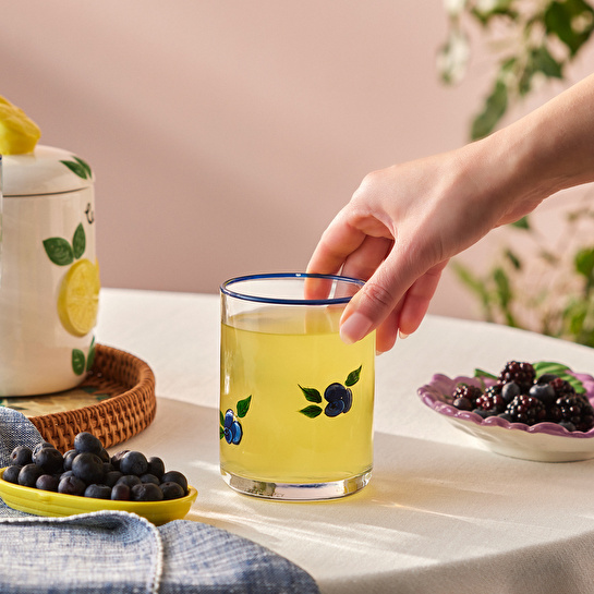 Karaca Blueberry Meşrubat Bardağı 420 ml Mor