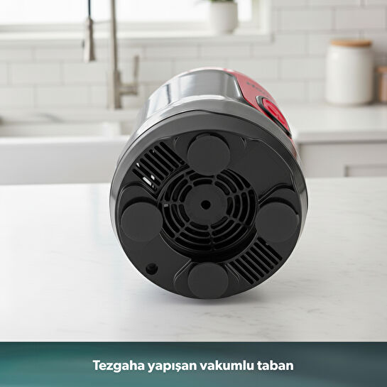 Homend Mixfresh 7026H Kişisel Smoothie Blender Siyah Kırmızı