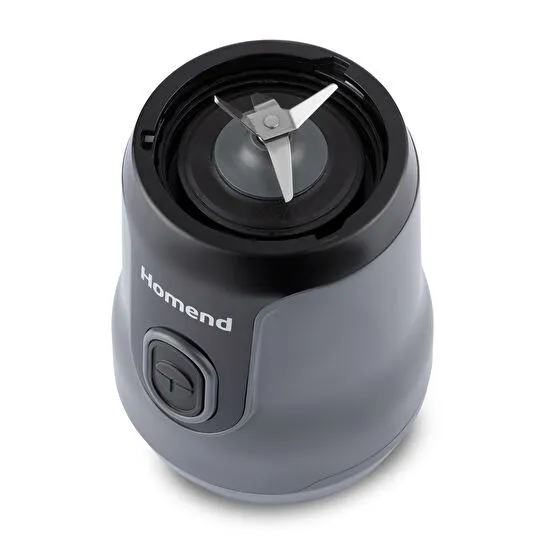 Homend Mixfresh 7026H Kişisel Smoothie Blender Antrasit Siyah