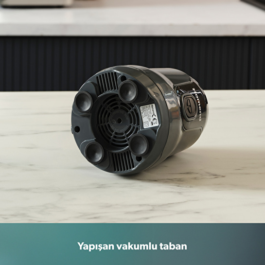 Homend Mixfresh 7026H Kişisel Smoothie Blender Antrasit Siyah