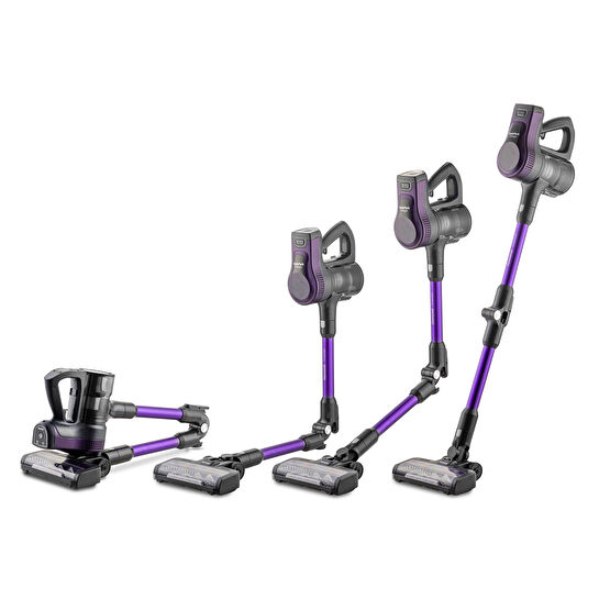 Homend Dustrider 1266H Dikey Süpürge Mor