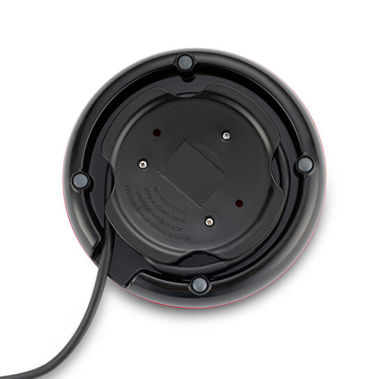 Homend Infinity 1764H Cam Çay Makinesi Siyah Kırmızı