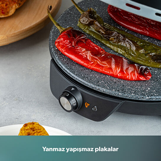 Homend Közy °400 Pizza Pide Lahmacun ve Sebze Közleme Makinesi