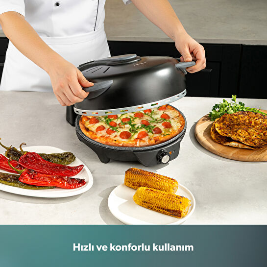 Homend Közy °400 Pizza Pide Lahmacun ve Sebze Közleme Makinesi
