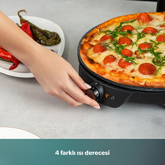 Homend Közy °400 Pizza Pide Lahmacun ve Sebze Közleme Makinesi