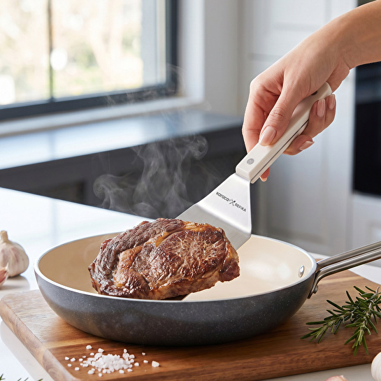 Karaca x Refika Gadgets Çelik Açılı Spatula