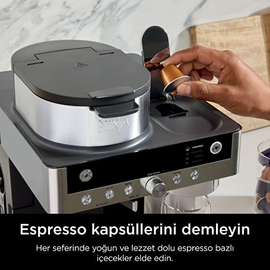 Ninja Prestige Dualbrew Filtre ve Kapsül Kahve Makinesi