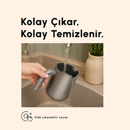 Emsan Kumda Türk Kahve Makinesi Pearly Pink