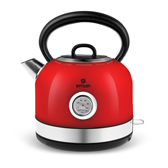 Emsan Retro Su Isıtıcısı 2202 Retro Red 2,2L 2200W