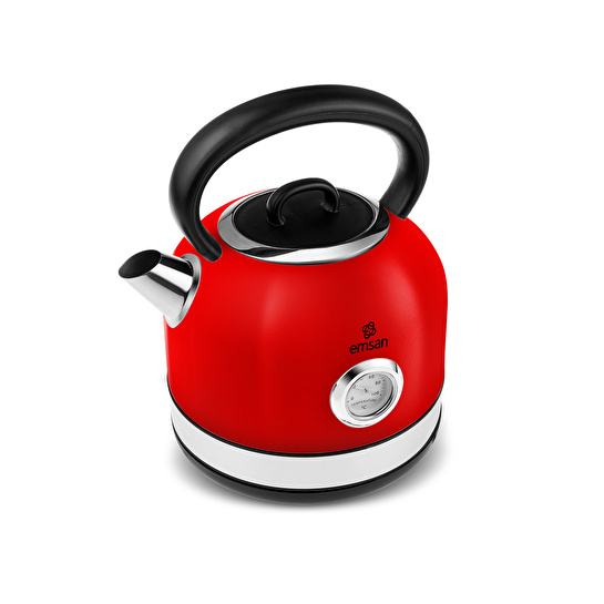 Emsan Retro Su Isıtıcısı 2202 Retro Red 2,2L 2200W