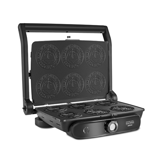 Karaca x Fenerbahçe Lisanslı Gastro Grill Glass 6 Dilim Kapasiteli Izgara ve Tost Makinesi 2400 W Lacivert