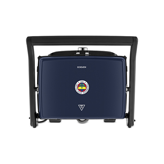 Karaca x Fenerbahçe Lisanslı Gastro Grill Glass 6 Dilim Kapasiteli Izgara ve Tost Makinesi 2400 W Lacivert