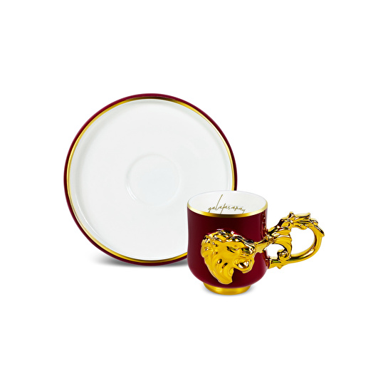 Karaca x Galatasaray Lisanslı 2 Kişilik Kahve Fincan Takımı 90 ml