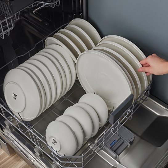 Karaca Stream Bone Aris White 53 Parça 12 Kişilik Yemek Takımı