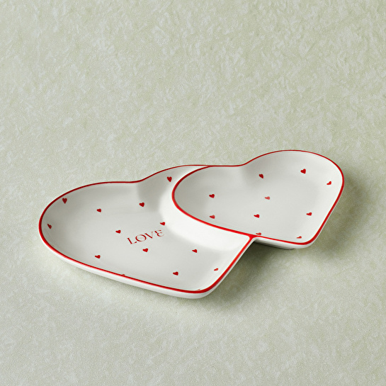 Karaca Heart To Heart Sunumluk Beyaz 26 cm