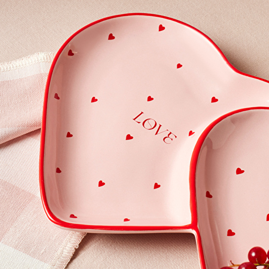 Karaca Heart To Heart Sunumluk Pembe 26 cm
