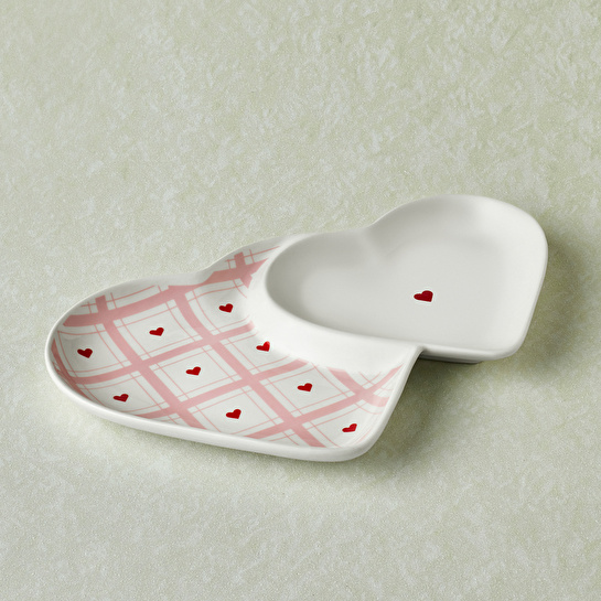 Karaca Heart To Heart Sunumluk Çizgili 26 cm