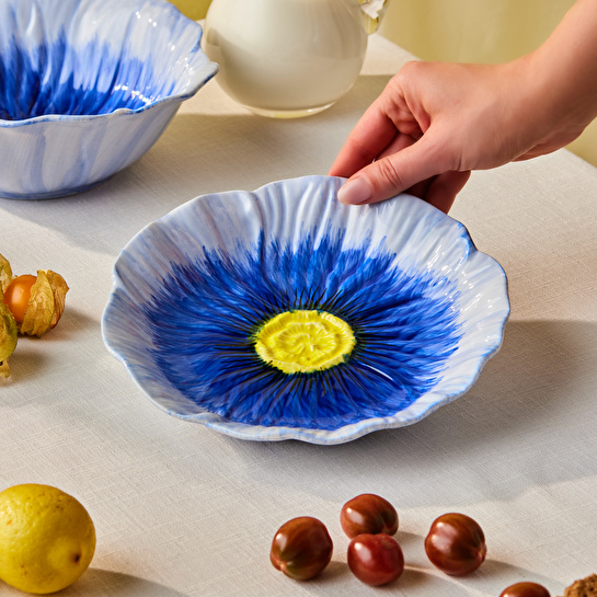 Karaca Bluebell Çukur Tabak 20 cm