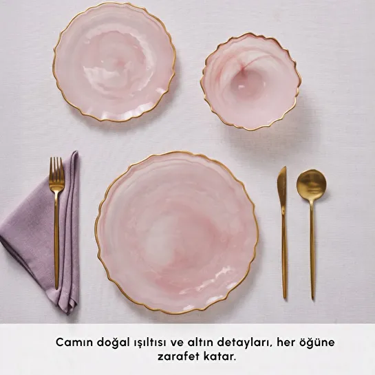 Emsan Icequeen 18 Parça 6 Kişilik Yemek Takımı