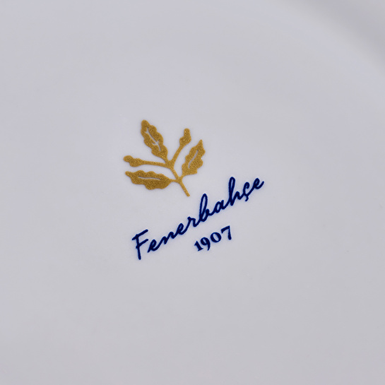 Karaca x Fenerbahçe Lisanslı Forever Bone 14 Parça 6 Kişilik Kahvaltı Takımı