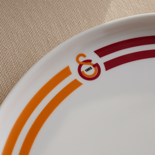 Karaca x Galatasaray Lisanslı Forever Bone 14 Parça 6 Kişilik Kahvaltı Takımı