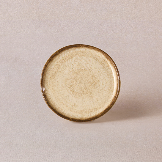 Emsan Ephesus Bej Pasta Tabağı 14 cm