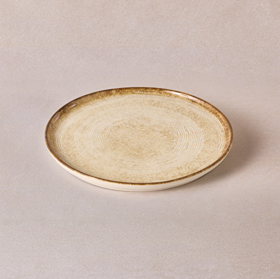 Emsan Ephesus Bej Pasta Tabağı 21 cm