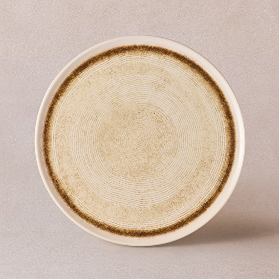 Emsan Ephesus Bej Pizza Tabağı 32 cm