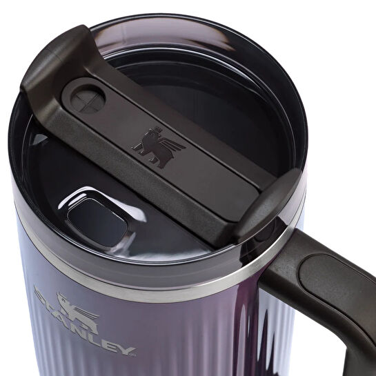 Stanley The Quencher Fluted Tumbler Pipetli Termos Bardak 1,18L Wisteria Shine