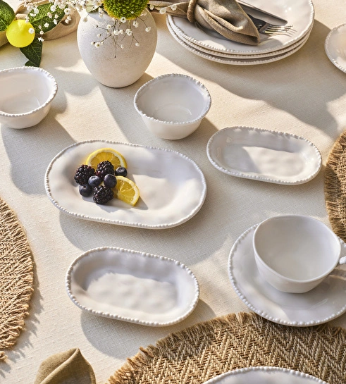 Karaca Forever Bone Perla 26 Parça 6 Kişilik Kahvaltı Takımı