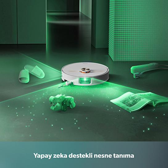 Homend Alex 50 Pro Akıllı Robot Süpürge 28000 Pa Emiş Gücü