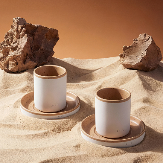 Karaca x Fatih Tutak 2 Kişilik Espresso Seti 90 ml