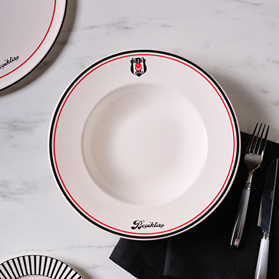 Karaca x Beşiktaş Makarna Tabağı 27 cm