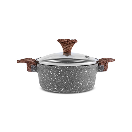 Emsan Dark Silver Biogranit Mini Tencere 12 cm