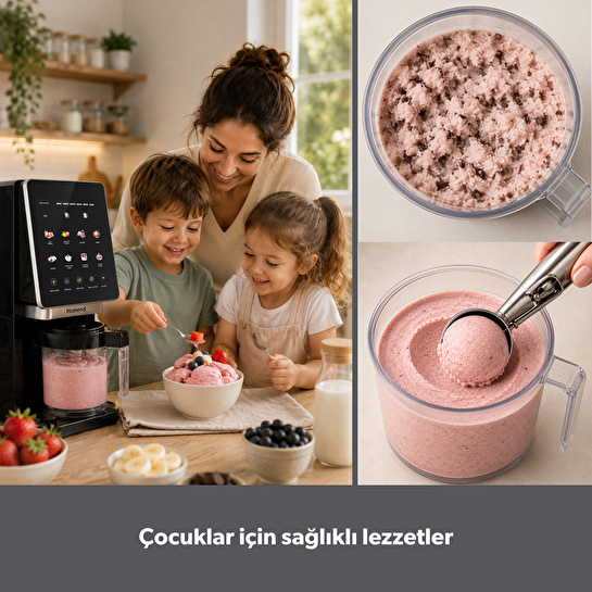 Homend IceArtizan 8-in-1 Dondurma Ve Frozen Makinesi