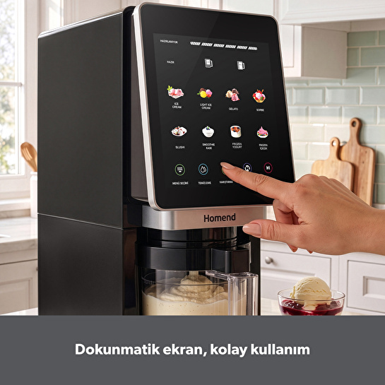 Homend IceArtizan 8-in-1 Dondurma Ve Frozen Makinesi