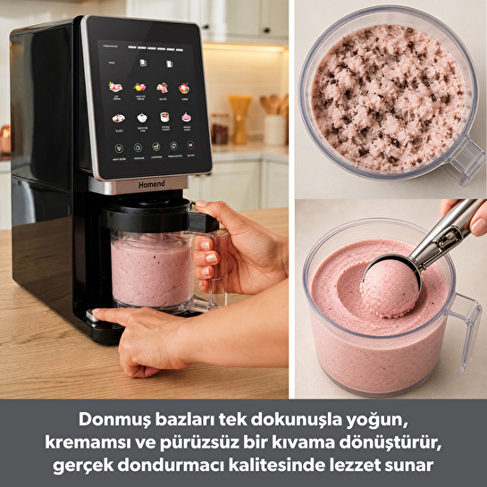 Homend Iceartizan 8000H Dondurma Makinesi