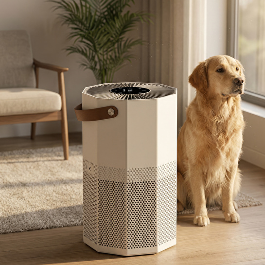 Homend 9012H Wi-Fi Destekli UV-C ve İyonizerli Akıllı Hava Temizleme Makinesi